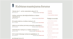 Desktop Screenshot of forums.mantojums.lv
